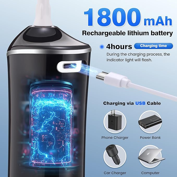 ZUAMEGURechargeable Water Flosser - Image 5