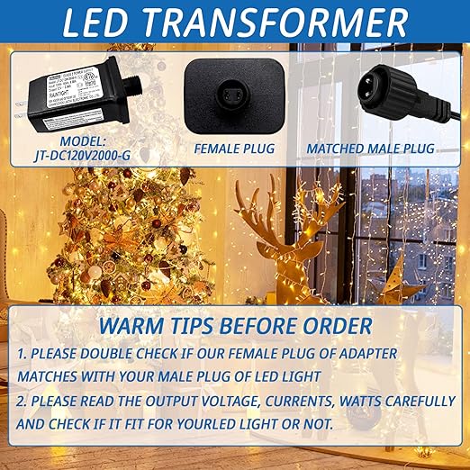 12V 2A Class 2 Power Supply Replacement LED Transformer IP44 LED Light - Image 4