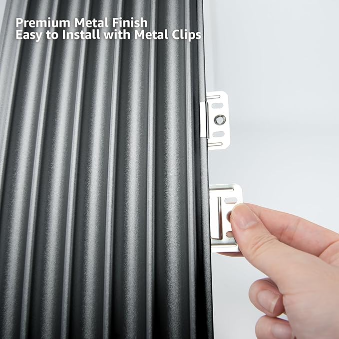 Art3dwallpanels Slat Wall Paneling, 8 Pack Wavy Grain Panel Wall Slats - Image 5