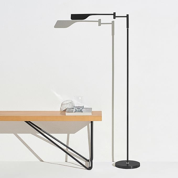 Brightech Leaf Pharmacy LED Reading Lamp, Dimmable Floor Lamp - Image 5