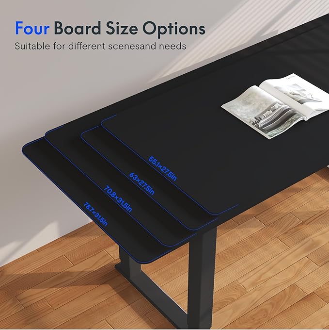 SANODESK 4-Leg Standing Desk, Electric Height Adjustable Desk - Image 4