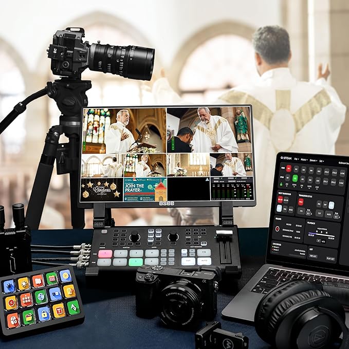 Osee GoStream Duet Multiple Camera SDI and HDMI Live Stream Video Mixer Switcher - Image 6