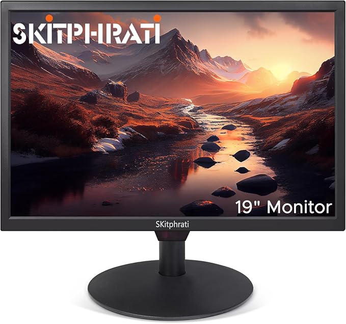 SKitphrati 19 Inch HD PC Monitor, Computer Monitor by PCMonitor