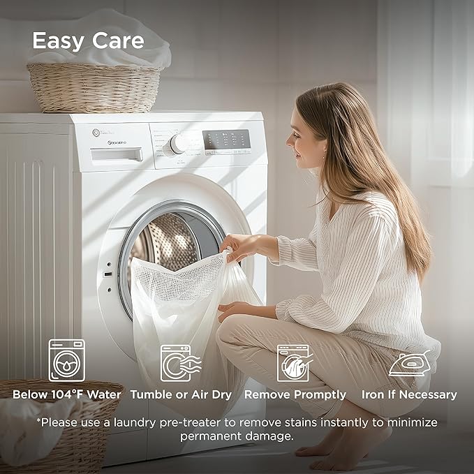 Bedsure King Size Sheets Set, Cooling Sheets - Image 6