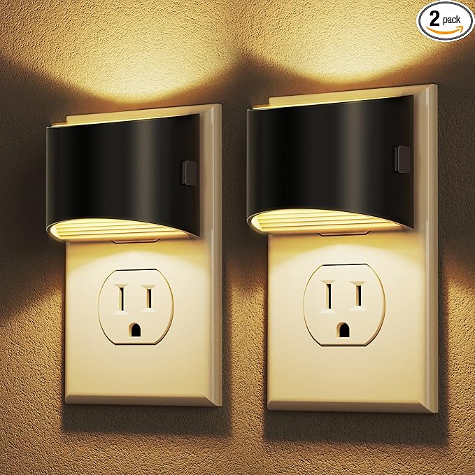 DORESshop LED Night Light, Night Lights Plug into Wall, 3 Level Brightness by DORESshop