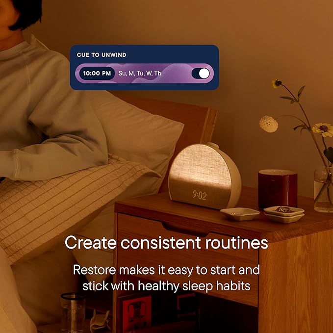 Hatch Restore 3 Sunrise Alarm Clock, Sound Machine, Smart Light - Image 9