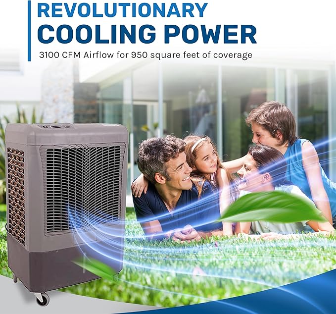 Hessaire MC37M 3100CFM Evaporative Cooler - Image 4