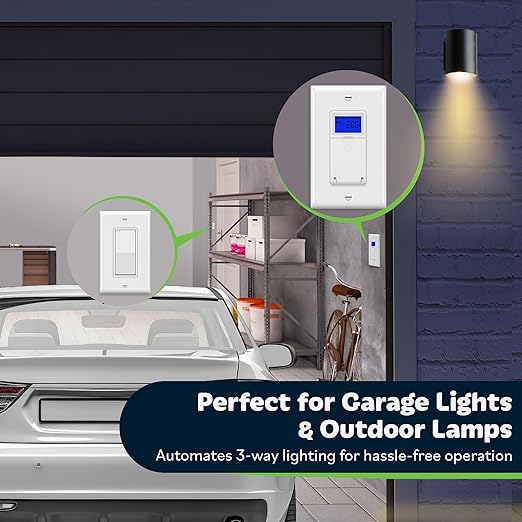 TOPGREENER Digital Astronomic Timer Switch, 7-Day Programmable Sunrise Sunset - Image 2