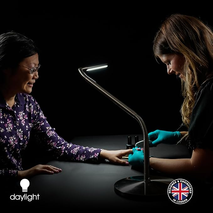 Daylight Company, LLC U35108 Slimline 3 Table Lamp-LED-80 CRI-Eye Care-4 - Image 3