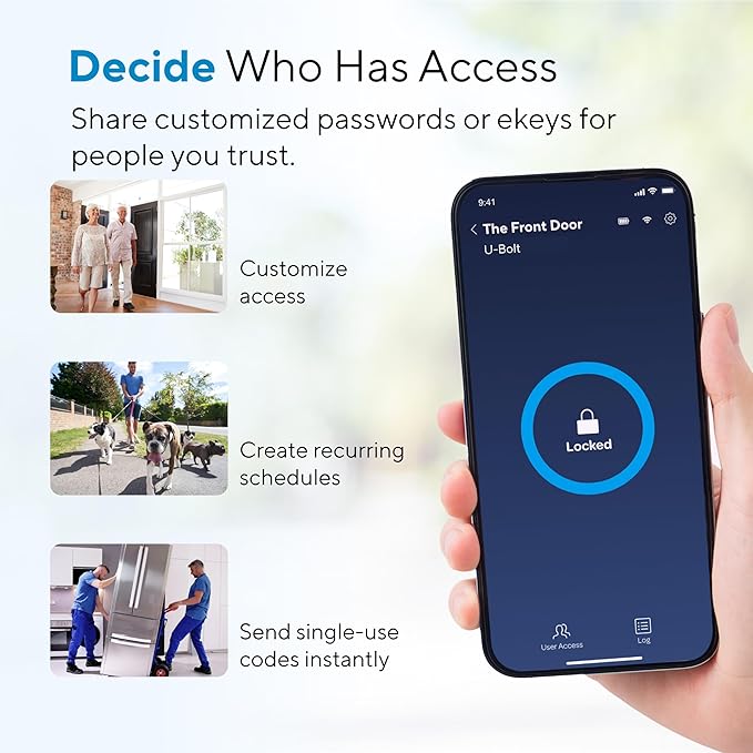 ULTRALOQ U-Bolt Smart Lock - Image 4