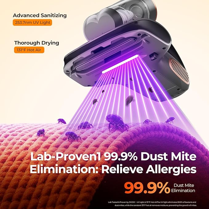 JIGOO Mattress Vacuum Cleaner - Image 3