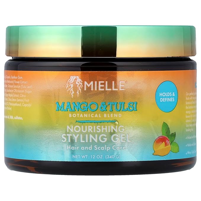 Mielle Nourishing Styling Gel Mango & Tulsi 12 Oz by MielleOrganics