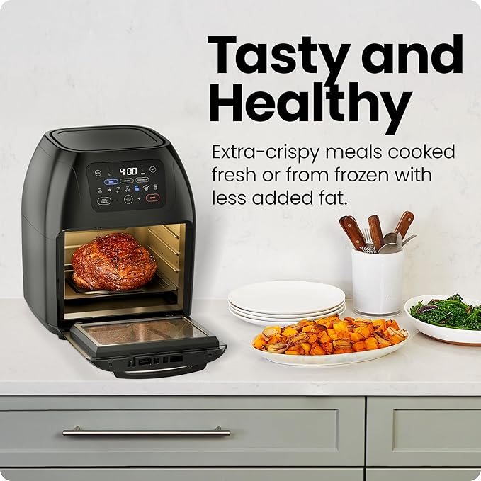 CHEFMAN Multifunctional Digital Air Fryer+ Rotisserie, Dehydrator, Convection - Image 3