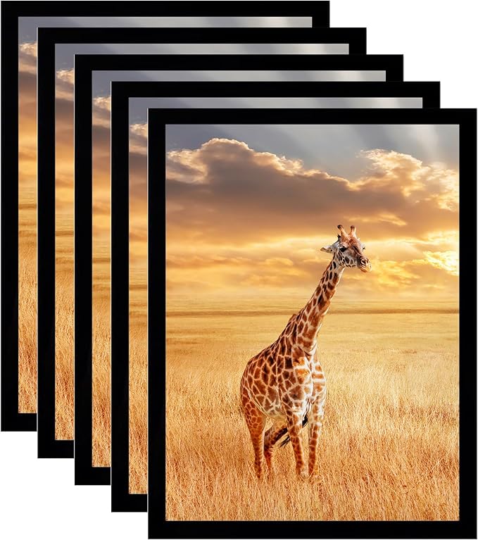 TKYGU 9.5 x13 Picture Frame Set of 5, Horizontal and Vertical Formats - Image 8