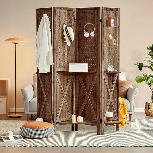 Aleesing 4 Panel Pegboard Display by ALeesing