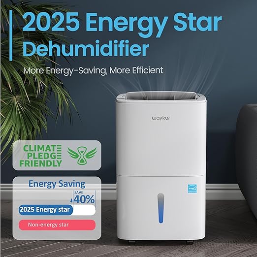 Waykar 120 Pints 2025 Energy Star Home Dehumidifier - Image 3