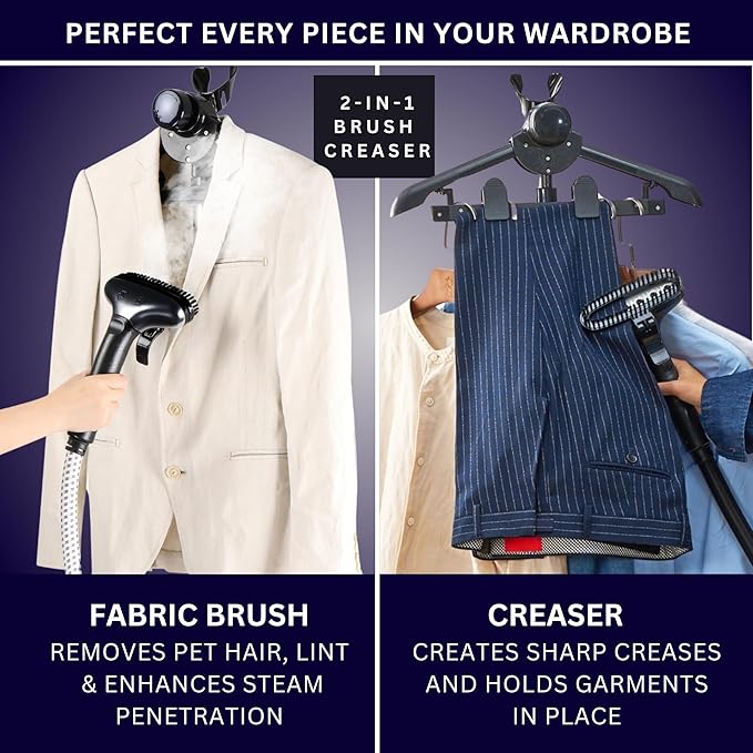 SALAV Heavy Duty Commercial Full-Size Garment Steamer - Image 7