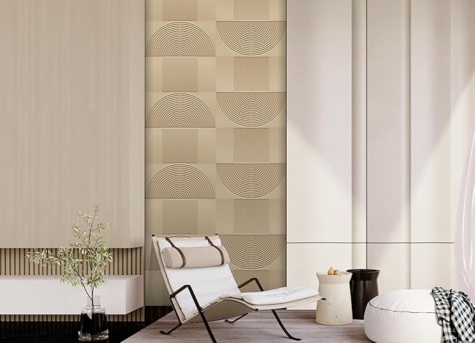 From Plain To Beautiful In Hours 9002 Arc Swell PVC 12 in x 12 in Peel and - Image 9
