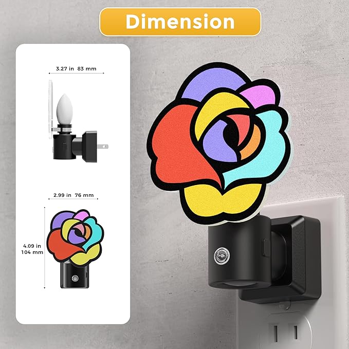 L LOHAS LED Night Lights Plug into Wall, Night Light - Image 5