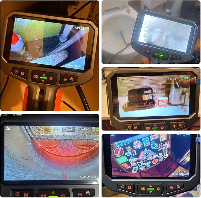 Articulating Borescope with Dual Lens Endoscope Camera, Teslong Two-Way - Image 7