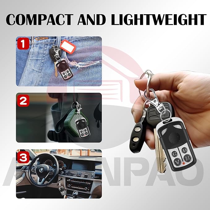 2 for Genie & Overhead Door Garage Door Opener Remote G3T-R G3T-A O3T-BX - Image 6