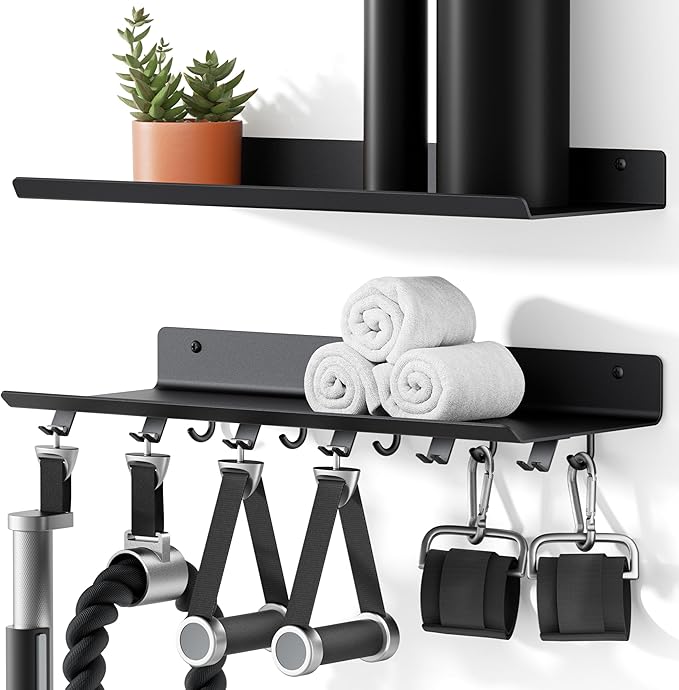Crostice 2-Tier Floating Shelf Compatible by Crostice