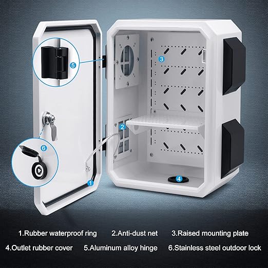 Outdoor Electrical Box, Cold-Rolled Steel Plate, Aluminum Alloy Back Beam - Image 7