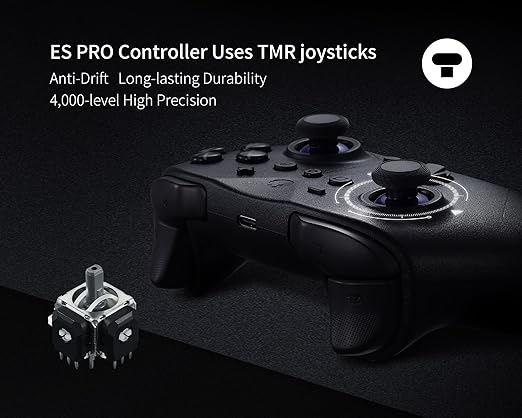 GuliKit ES PRO Fastest Wireless Controller – TMR Anti-Drift&Anti-Snapback - Image 5