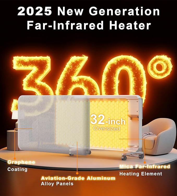 Landeagle Convection Infrared Space Heaters - Image 3