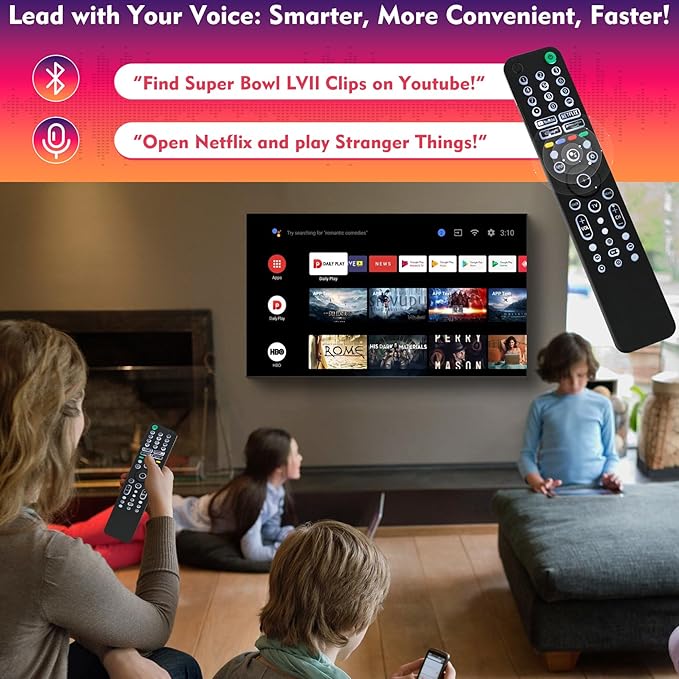 Universal Backlit Remote for Sony TV, Replacement Remote for Bravia XR/XBR/KD - Image 6