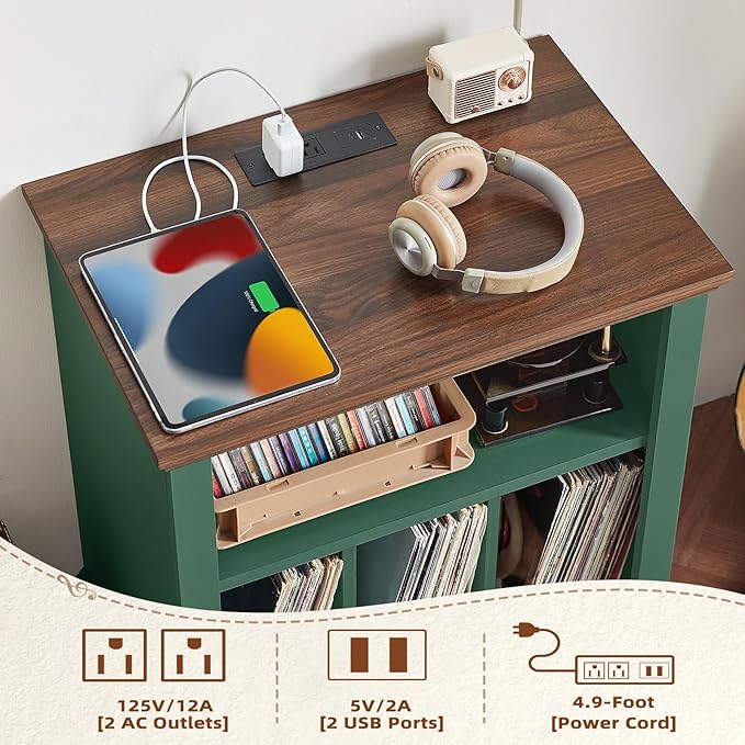 Joaxswe Record Player Stand - Image 7