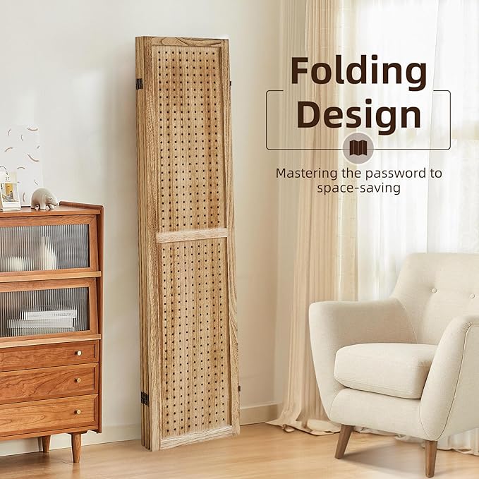 Aleesing 4 Panel Pegboard Display - Image 7