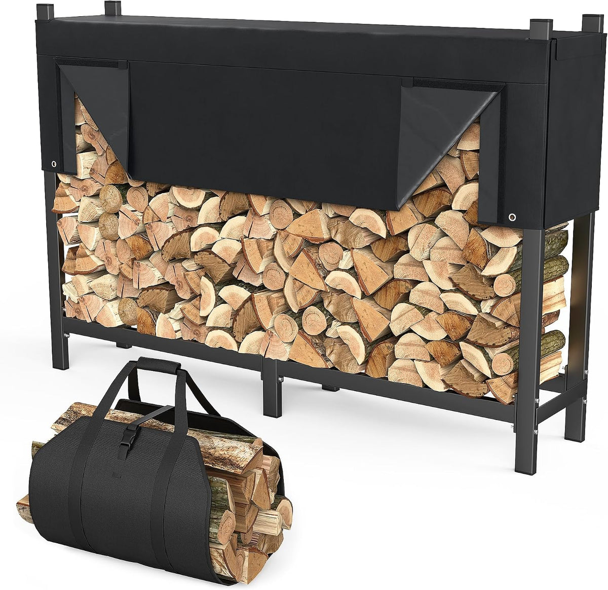 torack heavy duty 72 in/6 ft firewood rack, main product view
