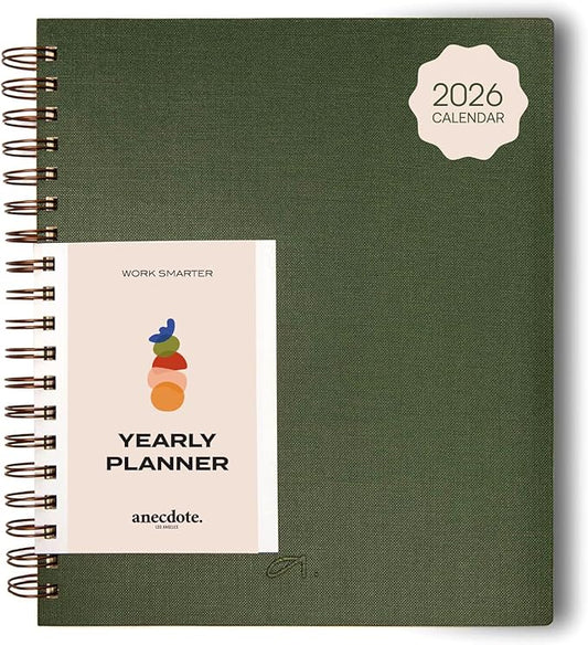Anecdote 2026 Planner Daily Planner Weekly Monthly Planner by Anecdote