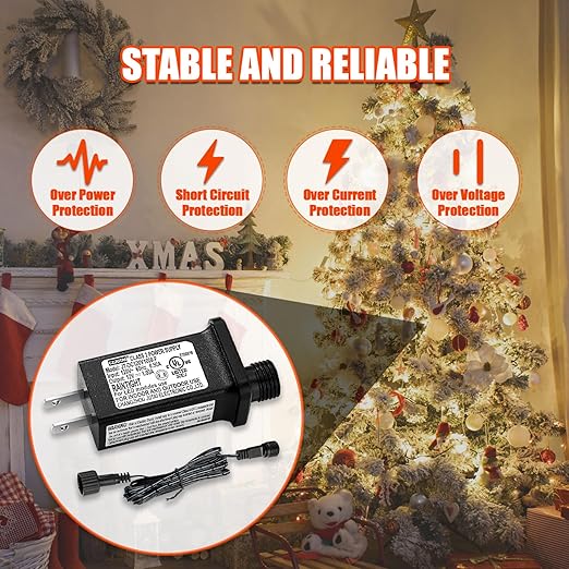 12V 1A LED Controller with Extension Cord, Replacement Model JT-DC120V1000-F - Image 2