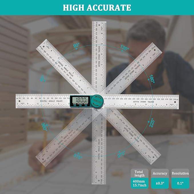 Digital Angle Finder Protractor, Angle Finder Ruler - Image 4