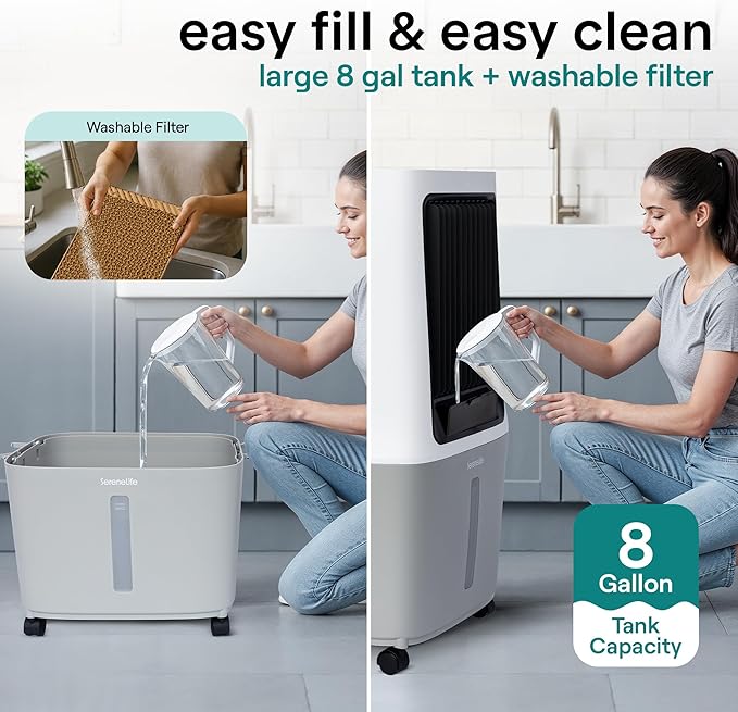 SereneLife Portable Swamp Cooler Air Conditioner - Image 7