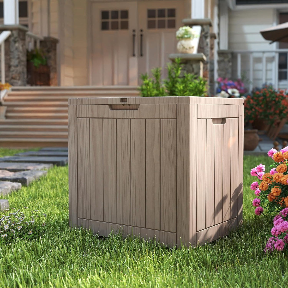 35 gallon outdoor cushion storage deck boxes outdoor, main product view