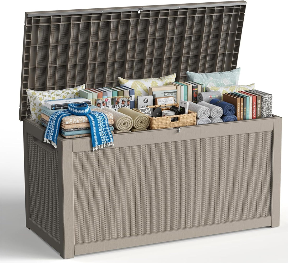 320 gallon outdoor storage box,large waterproof uv resistant, main product view