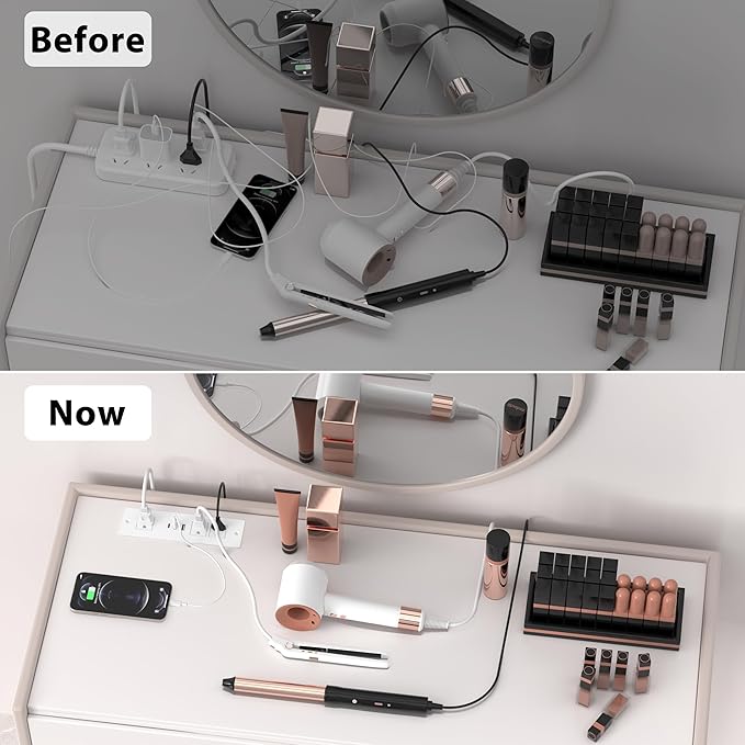 Furniture Drawer Outlet, Recessed Power Strip - Image 7