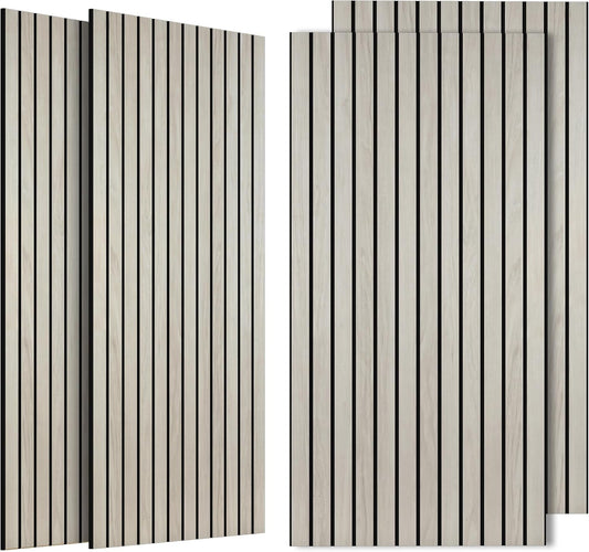 4 Pack Large Acoustic Panels 47.2”x23.6”, Decorative Acoustic Wall Panel