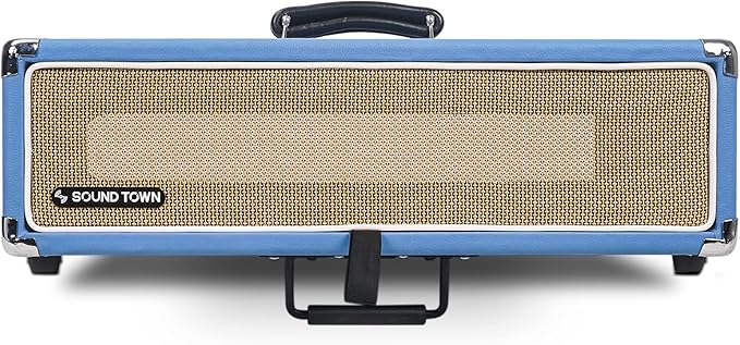 Sound Town Vintage 2U Amp Rack Case, 12.5" Depth by SOUNDTOWN