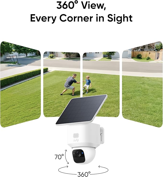 eufy Security SoloCam E30, 2-Cam Pack Kit, Security Cameras Wireless Outdoor - Image 2
