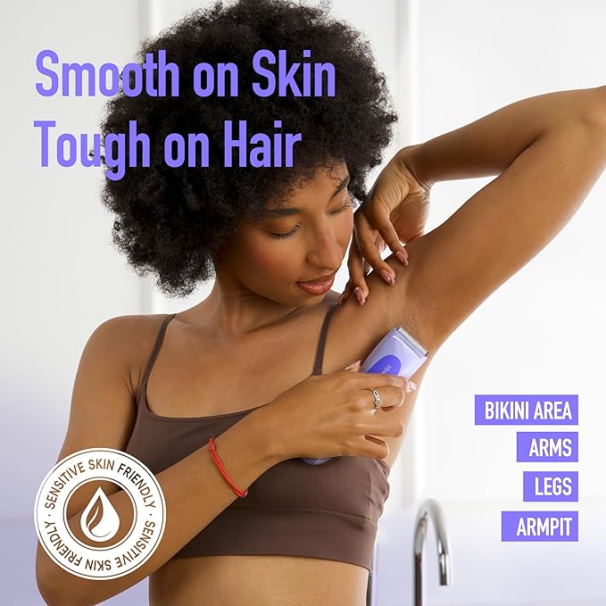 BAREWIZE Bikini Trimmer for Women, Electric Shaver for Women | LED Light - Image 6