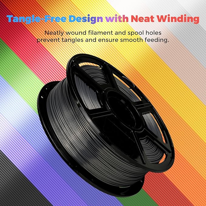 Flashforge 3D Printer Filament Silk PLA 1.75mm 1kg Spool-Dimensional Accuracy - Image 6