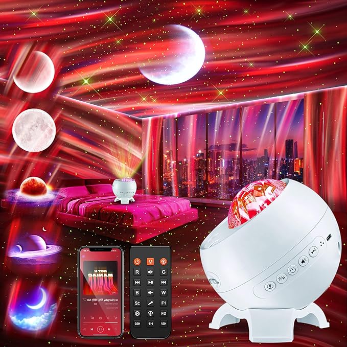 Galaxy Projector Northern Lights Projector, 180 Lighting Modes Galaxy Light by Staryou