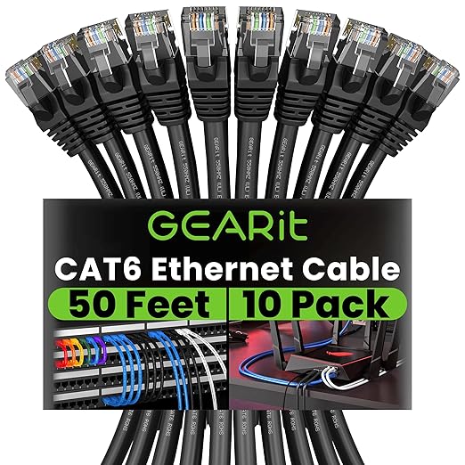 GEARit Cat 6 Ethernet Cable Pack by GEARit