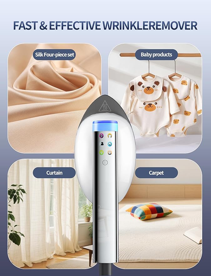 Sundu 1500W Professional Garment Steamer, 2-in-1 Vertical & Handheld - Image 9