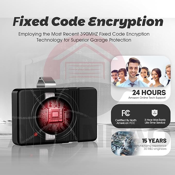 2 x Dip Switch Genie Garage Door Opener Remote 912 GT90-1 G220 MAT90 GT912 AT90 - Image 4
