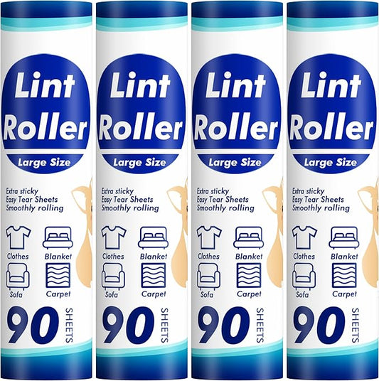 360 Sheets Sticky Lint Rollers Refills by AlbatrossHealthNewEngland